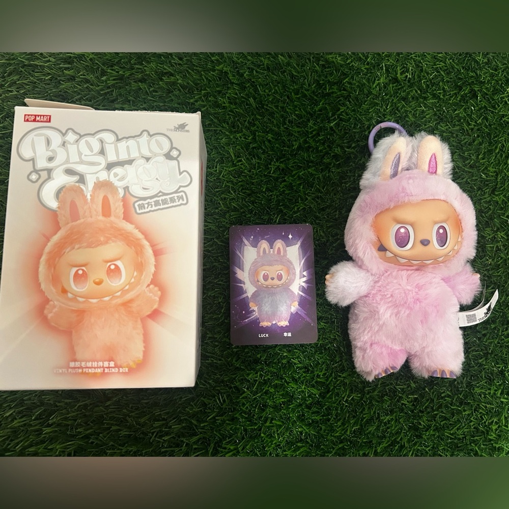 Big Into Energy Luck Labubu Authentic